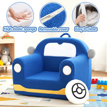 Load image into Gallery viewer, Kids Sofa Comfy Foam Filled Couch - Car Theme, U.S. Local Delivery