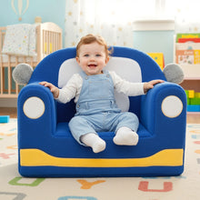 Load image into Gallery viewer, Kids Sofa Comfy Foam Filled Couch - Car Theme, U.S. Local Delivery