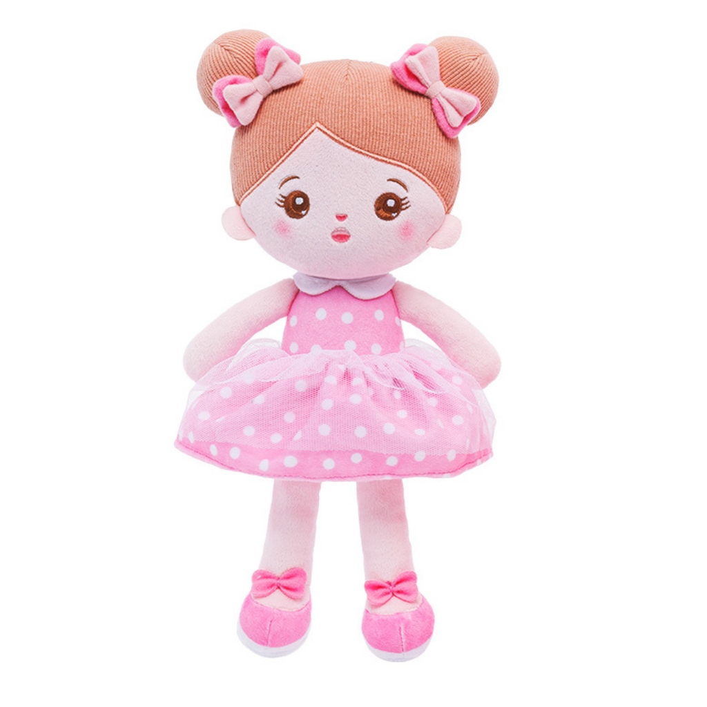 Personalized 12 Inch Girl Plush Doll