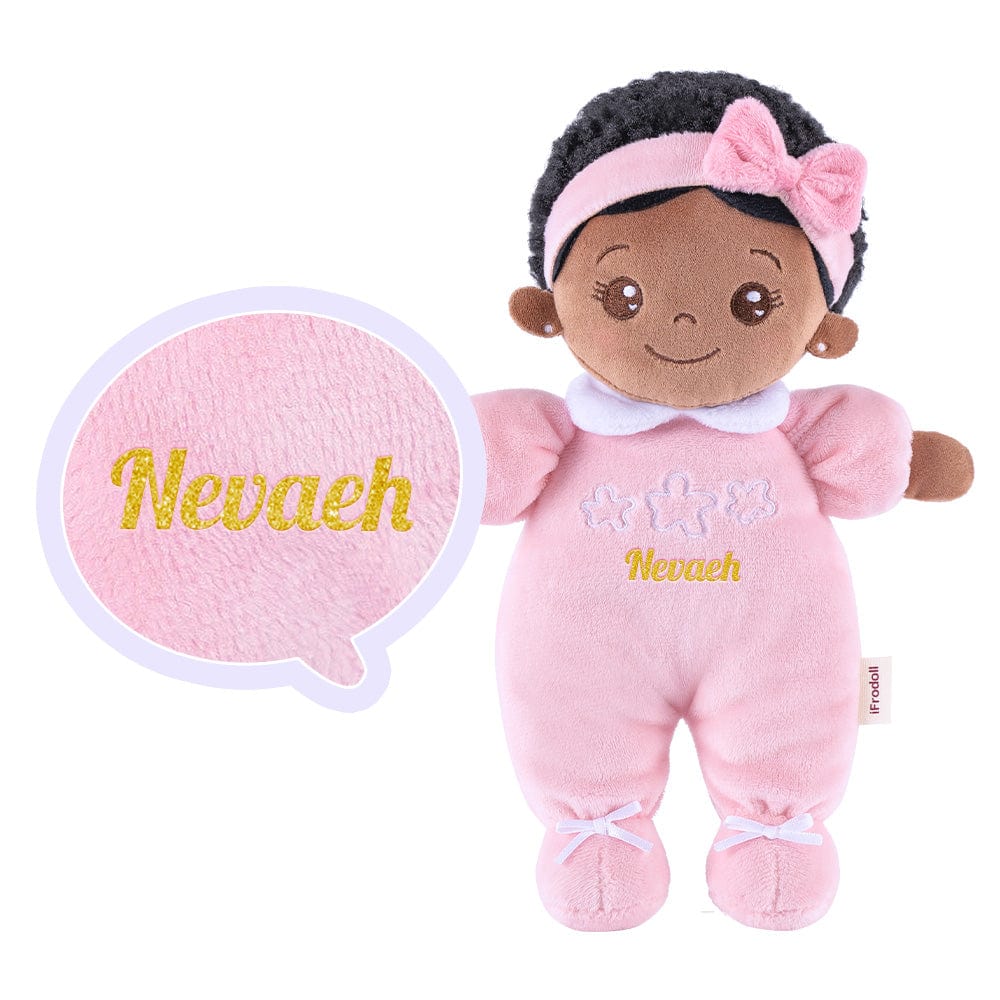 OUOZZZ Personalized Pink Mini Baby Doll Mini doll