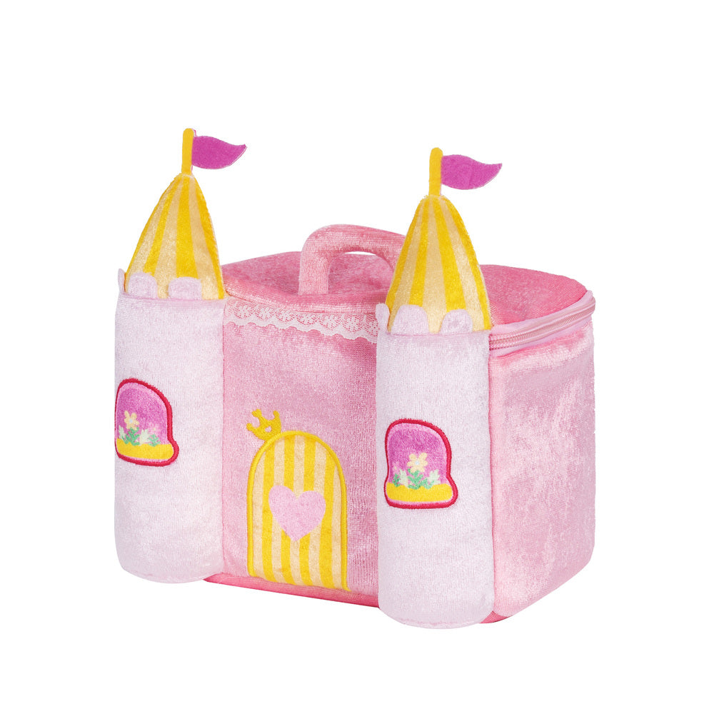 Personalized Baby's First Princess Castle Plush Sensory Toy Set