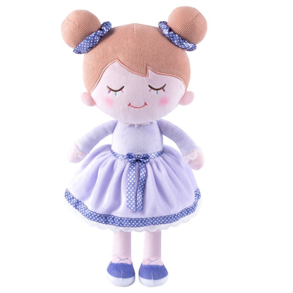 OUOZZZ Personalized Light Purple Plush Doll Iris Light Purple