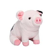 Load image into Gallery viewer, Spotted Pig Family Plush Toy, with 4 cute plush piglets inside