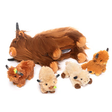 Load image into Gallery viewer, Plush Stuffed Animal Mommy with 4 Babies - 8 Themes