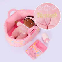 Load image into Gallery viewer, Personalized 10 Inch Plush Doll + Optional 15 Inch Doll or Backpack