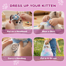 Load image into Gallery viewer, Dress Up Kitten Playset