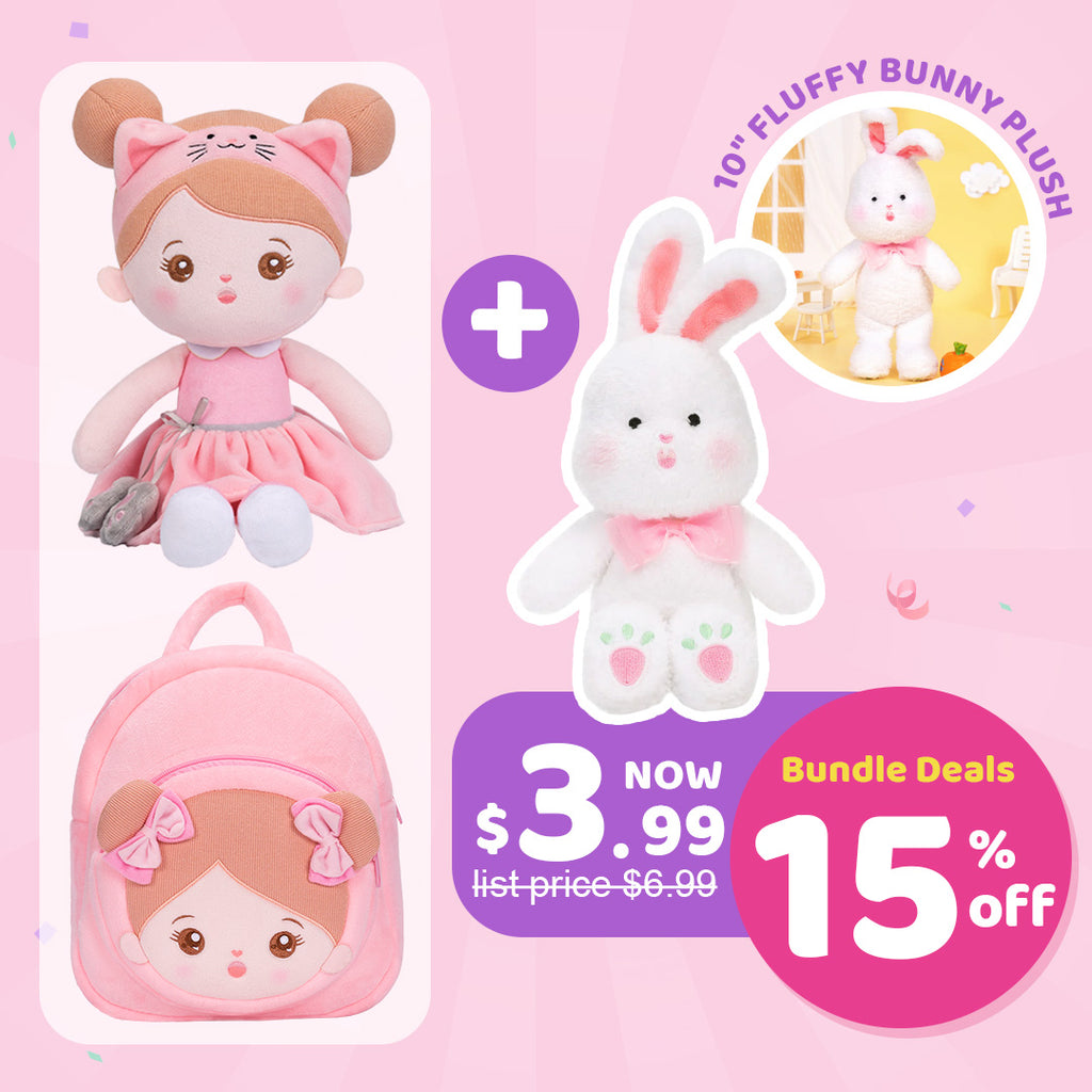 OUOZZZ® Doll and Backpack Deal Bundle