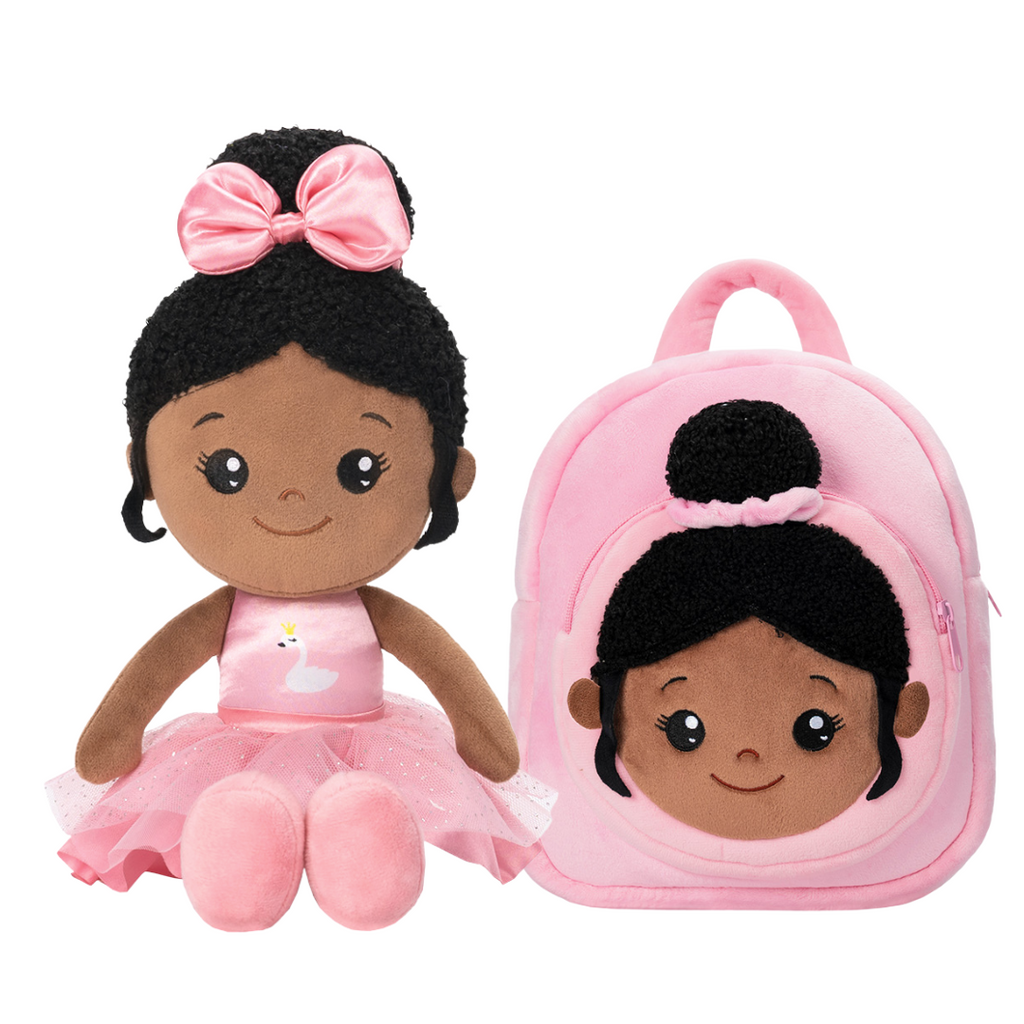 OUOZZZ Personalized Doll + Backpack Bundle