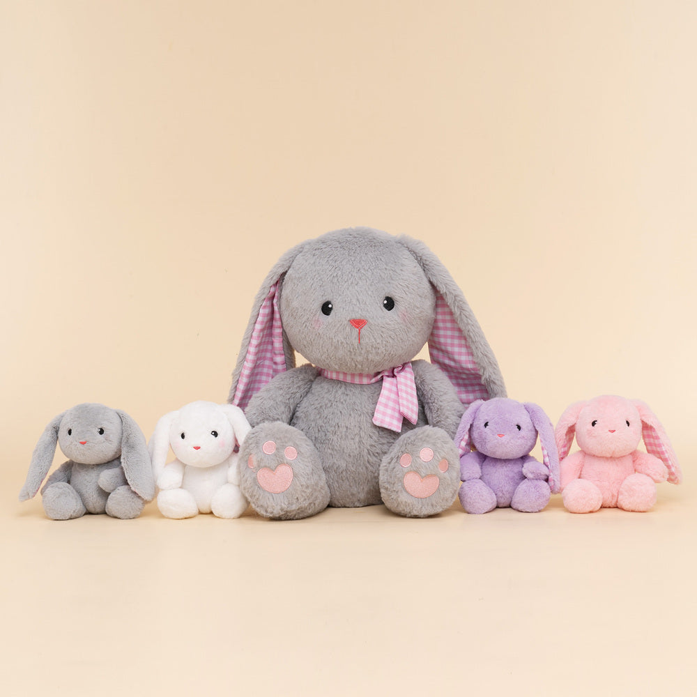 11" Rabbit Stuffed Animal with 4 Babies Bunny Inside