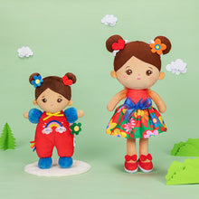 Load image into Gallery viewer, Personalized 10 Inch Plush Doll + Optional 15 Inch Doll or Backpack