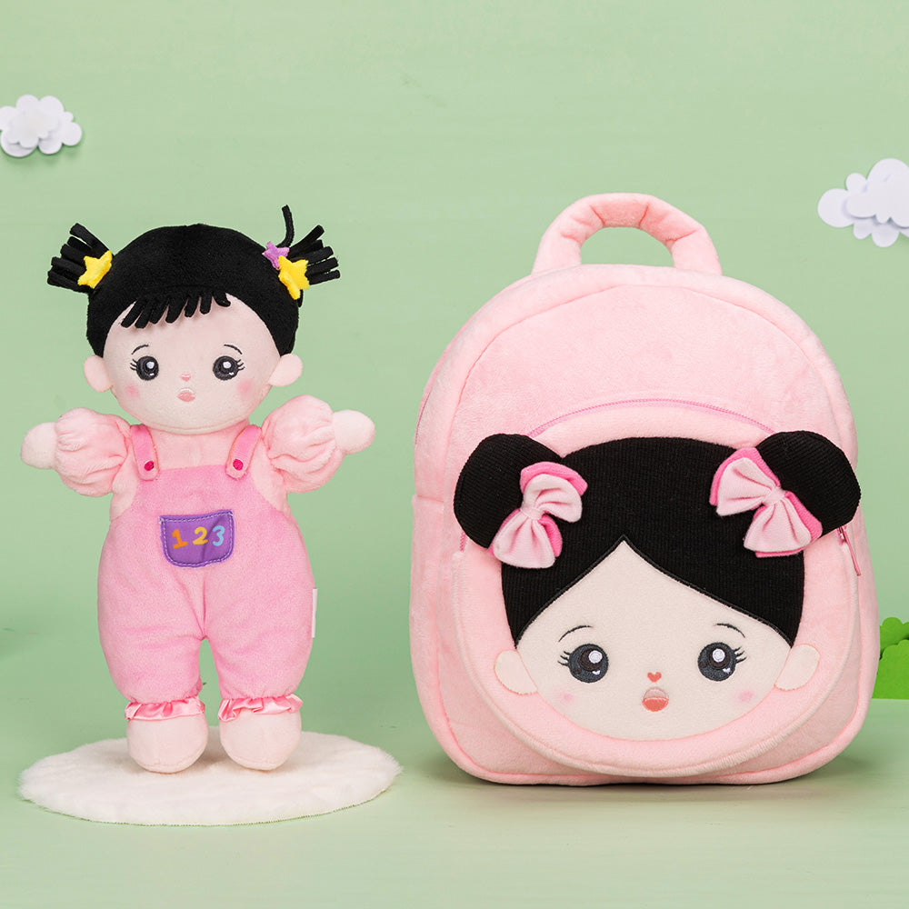 Personalized 10 Inch Plush Doll + Optional 15 Inch Doll or Backpack