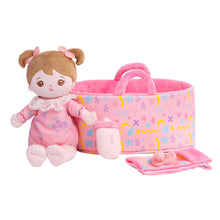 Load image into Gallery viewer, Personalized Dress Up Plush Baby Girl Doll with Changeable Outfit