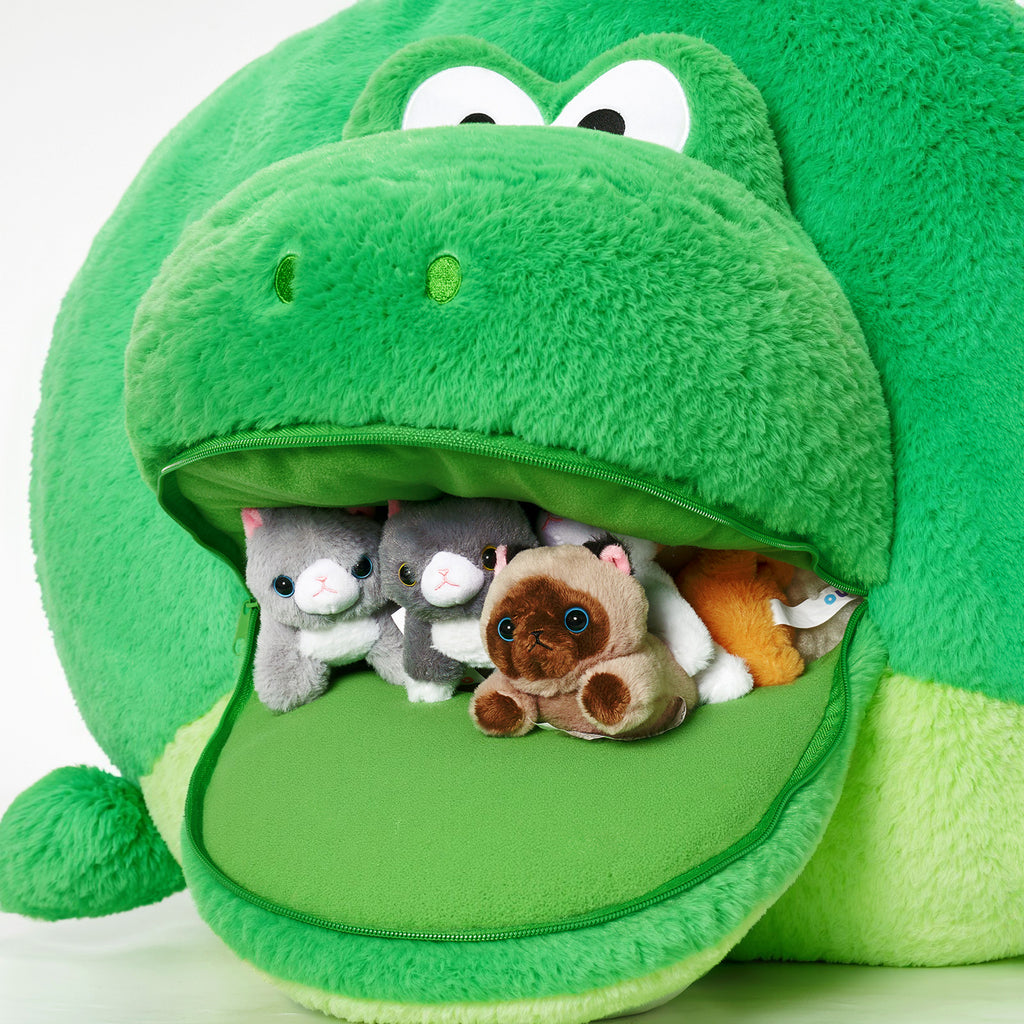 Long Plush Dinosaur Children's Toy Storage Bean Bag Chair Cover