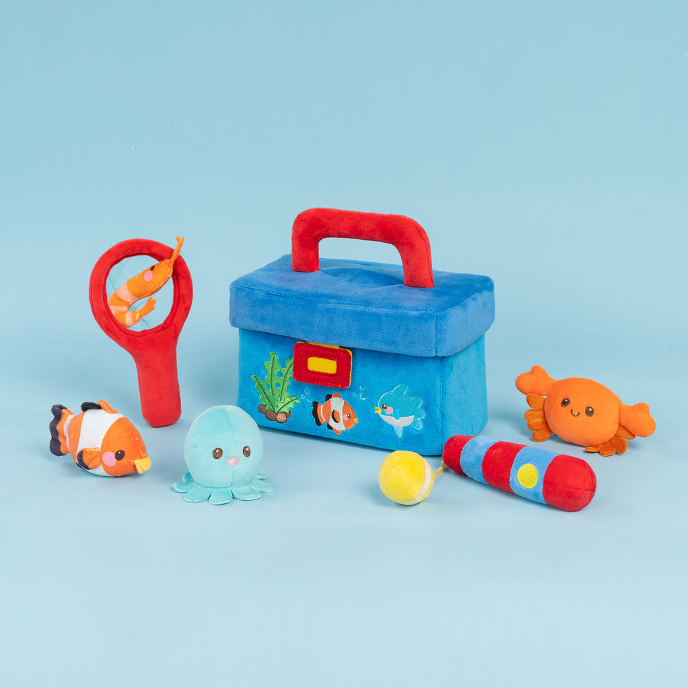 Baby's First Plush Playset Sound Toy Gift Set