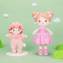 Load image into Gallery viewer, Personalized 10 Inch Plush Doll + Optional 15 Inch Doll or Backpack