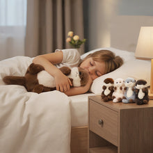 Load image into Gallery viewer, Otter Plush Stuffed Animal with 4 Babies