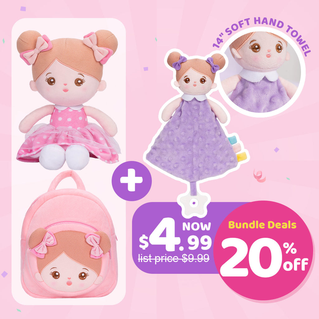 OUOZZZ® Doll and Backpack Deal Bundle