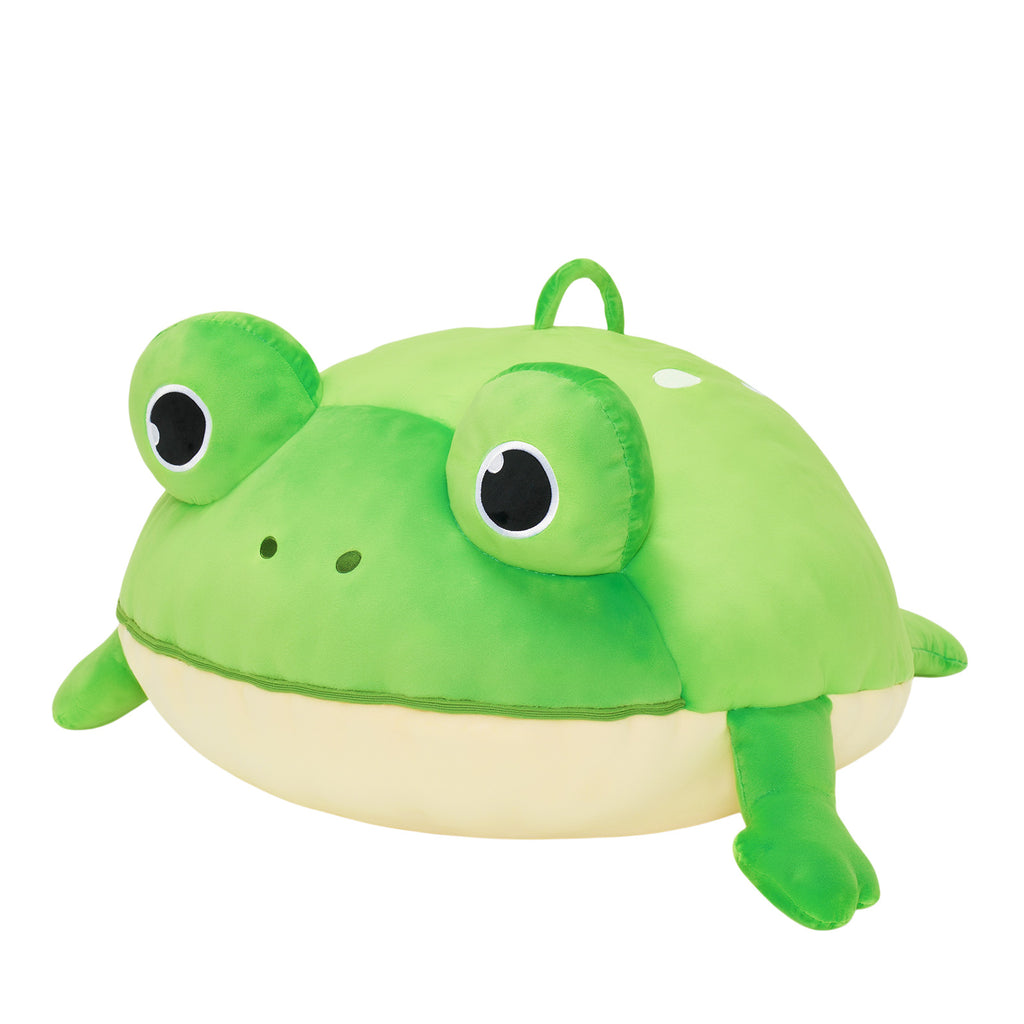 Ball Shaped Frog Children's Toy Storage Bean Bag Chair Cover