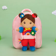 Load image into Gallery viewer, Personalized 10 Inch Plush Doll + Optional 15 Inch Doll or Backpack