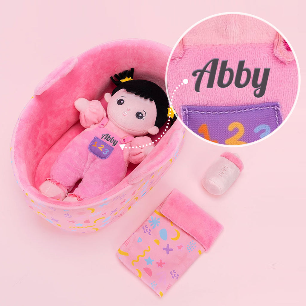 Personalized 10 Inch Plush Doll + Optional 15 Inch Doll or Backpack