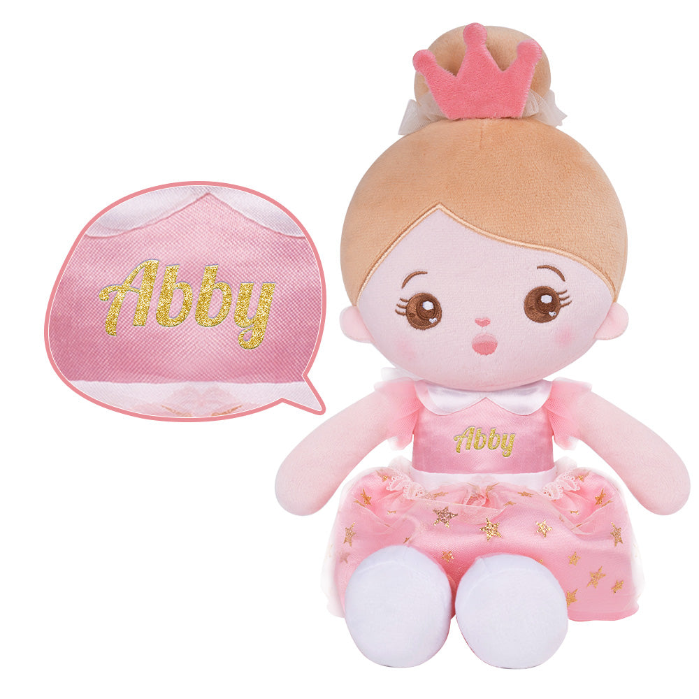 Personalized 13 Inch Doll and Bassinet Accessories