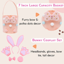 Load image into Gallery viewer, Easter Sale - Personalized Bunny Girl Plush Doll Gift Set