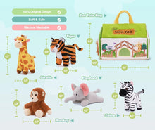 Load image into Gallery viewer, Personalized Soft Plush Playset Sensory Toy Kit - 10 Themes