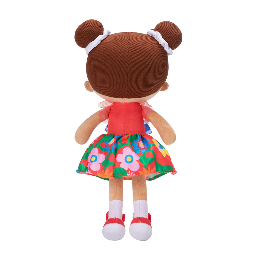 Personalized Deep Skin Abby Girl Plush Doll