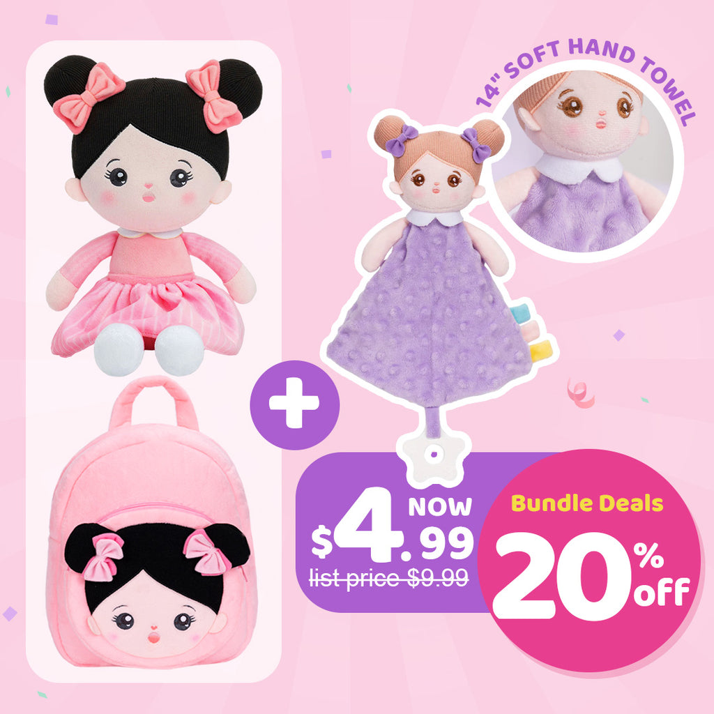 OUOZZZ® Doll and Backpack Deal Bundle