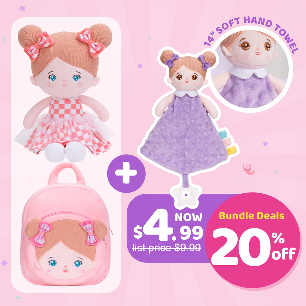 OUOZZZ® Doll and Backpack Deal Bundle