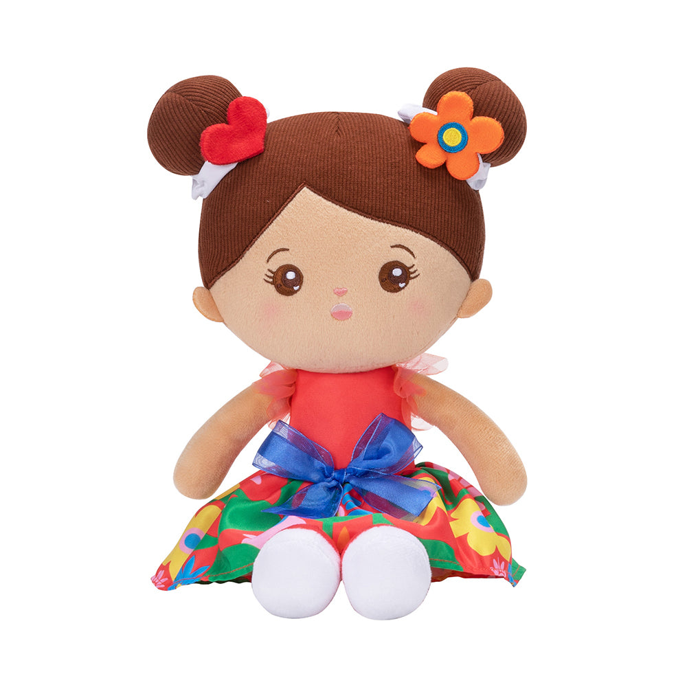 Personalized Deep Skin Abby Girl Plush Doll