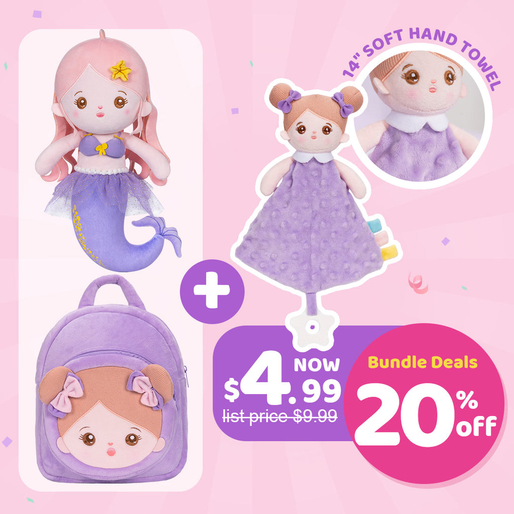 OUOZZZ® Doll and Backpack Deal Bundle