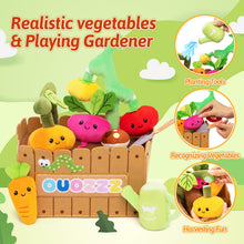 Load image into Gallery viewer, Personalized Baby&#39;s First Vegetable Garden Plush Playset