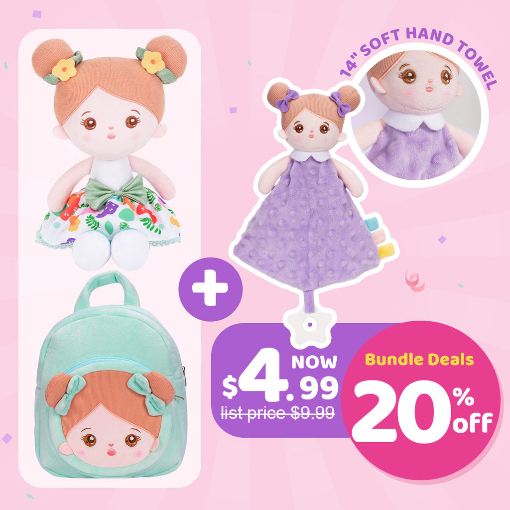 OUOZZZ® Doll and Backpack Deal Bundle