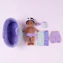 Load image into Gallery viewer, Personalized Dress-up Plush Baby Girl Doll Gift Set