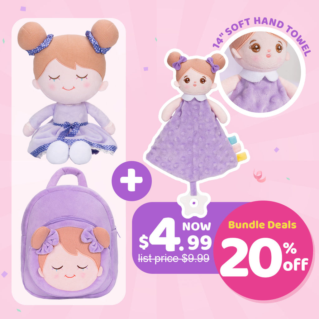 OUOZZZ® Doll and Backpack Deal Bundle