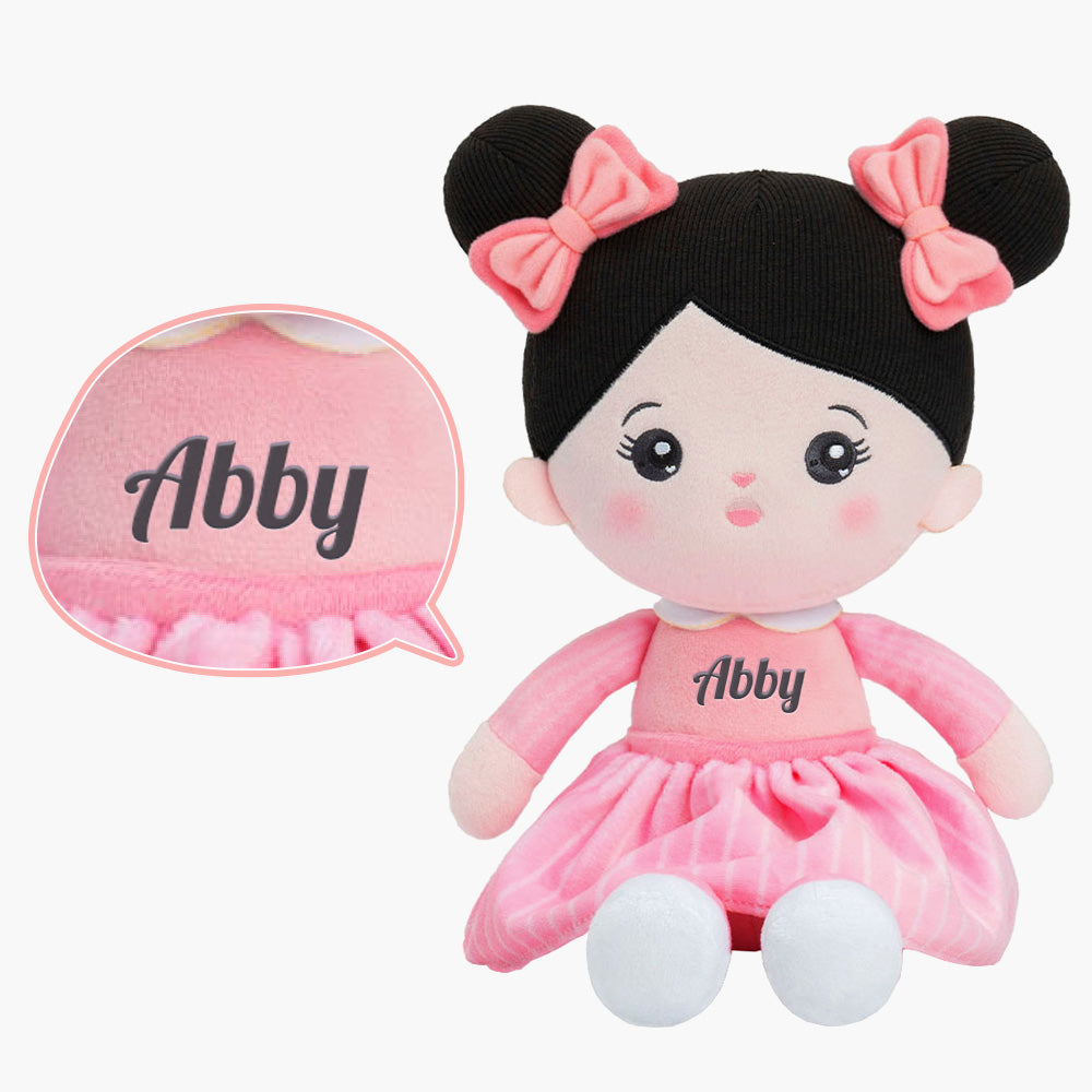 Personalized 13 Inch Doll and Bassinet Accessories