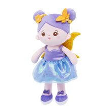 Load image into Gallery viewer, Personalized Purple Skirt Little Fairy Plush Doll