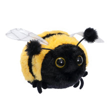 Load image into Gallery viewer, Soft Fur Bumblebee Plush Stuffed Animal Toy 7 Inch