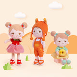 Personalized Playful Becky Girl Plush Doll - 7 Color