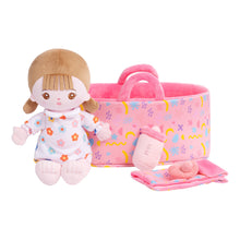 Load image into Gallery viewer, Personalized Dress Up Plush Baby Girl Doll with Changeable Outfit