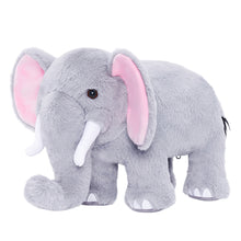 Load image into Gallery viewer, Elephant Mommy Stuffed Animal Plush Toy Set with 4 Babies