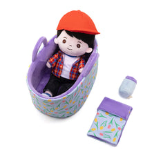 Load image into Gallery viewer, Personalized 13 Inch Doll and Bassinet Accessories