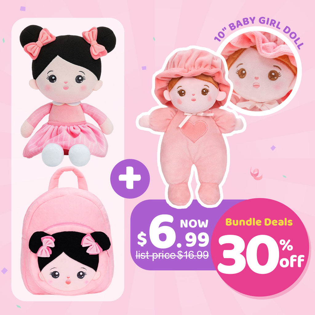 OUOZZZ® Doll and Backpack Deal Bundle