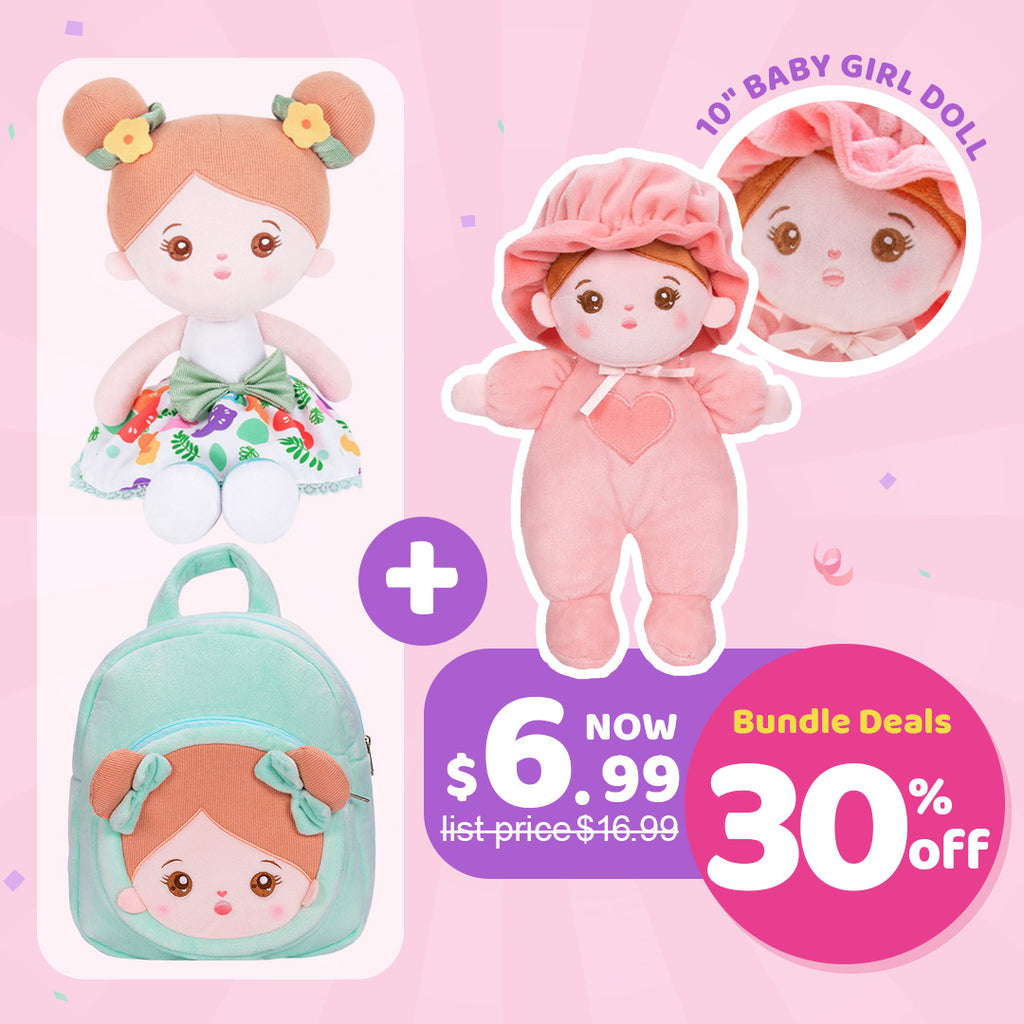 OUOZZZ® Doll and Backpack Deal Bundle