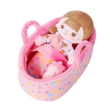 Load image into Gallery viewer, Personalized 13 Inch Doll and Bassinet Accessories