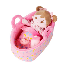 Load image into Gallery viewer, Personalized 13 Inch Doll and Bassinet Accessories