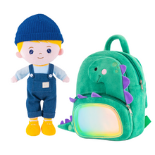Load image into Gallery viewer, OUOZZZ Personalized Doll + Backpack Bundle