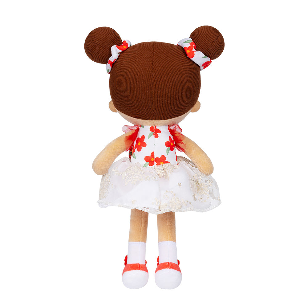 Personalized Deep Skin Abby Girl Plush Doll