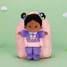 Load image into Gallery viewer, Personalized 10 Inch Plush Doll + Optional 15 Inch Doll or Backpack